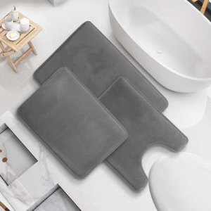 compressed-Nestl-Set-of-3-Absorbent-Memory-Foam-Bath-Mat-Bathroom-Rugs-Gray-Large-20-x32-Smal...jpeg compressed-Nestl-Set-of-3-Absorbent-Memory-Foam-Bath-Mat-Bathroom-Rugs-Gray-Large-20-x32-Smal...jpeg