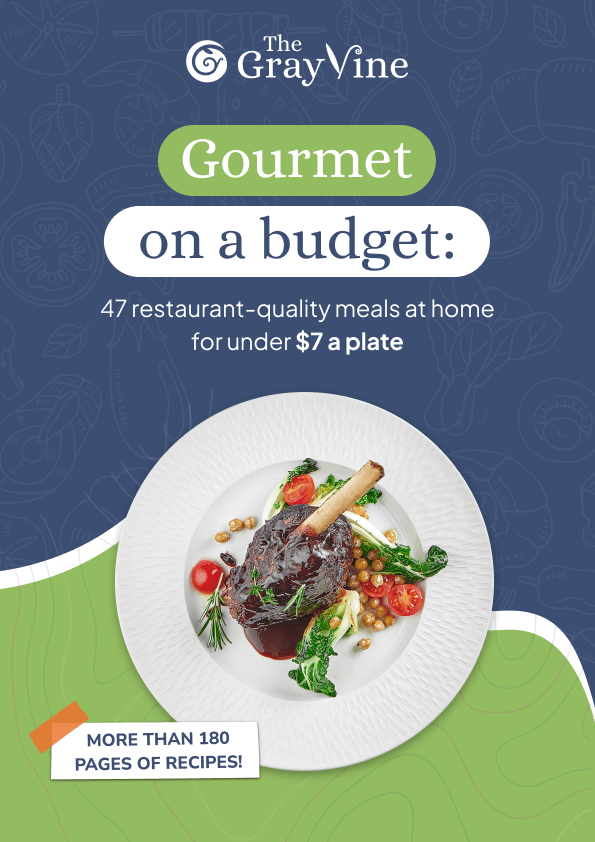 Gourmet on a budget: 47 restaurant-quality meals at home for under $7 a plate cover